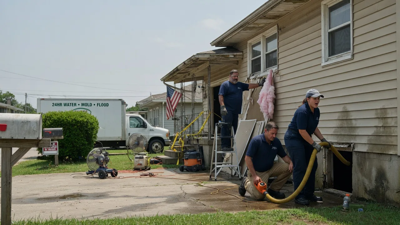Water Damage Repair in Owensville, IN near me